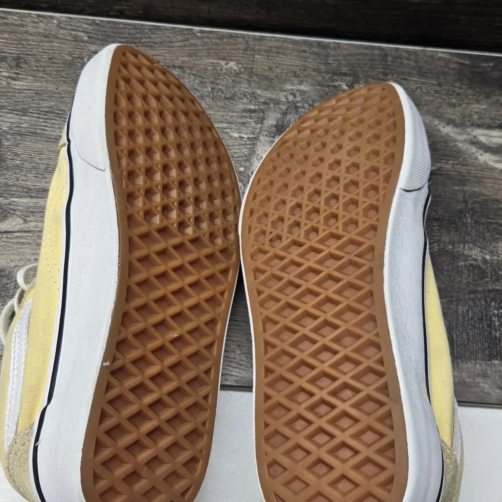 VANS Off The‎ Wall Old Skool Skateboard Shoes 751505 Men's 4 Women's 6.5 Yellow